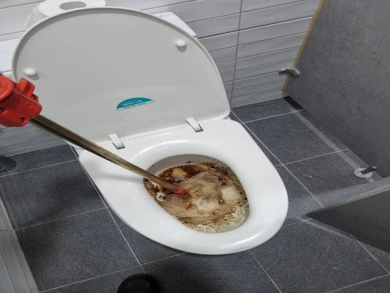 김포한강 변기막힘 작업사례 25